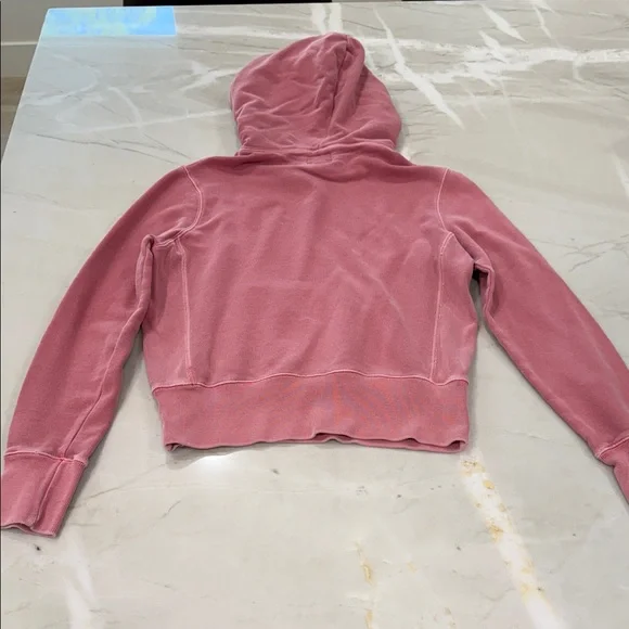 Lucky Brand Pink Hoodie with coy Fish vintage y2k size medium - Picture 6 of 7